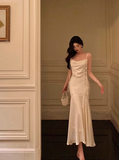 Classy Mermaid Straps Ivory 18th Birthday Dress Party Gown 21st Birthday Outfits Birthday Dress Ideas For Women HZ1121