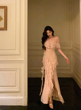 Elegant Mermaid Spaghetti Straps 18th Birthday Dress Party Gown Birthday Outfits Birthday Dress Ideas For Women HZ1121