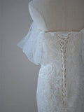 Dreamy Off the shoulder Mermaid wedding dress Custom Wedding Gown Stunning Modern Bridal Dress HZ1121