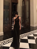 Elegant A Line One Shoulder Black 18th Birthday Dress Party Gown Birthday Outfits Birthday Dress Ideas For Women HZ1121