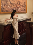 Classy Mermaid Strapless 2 Pieces Floral 18th Birthday Dress Party Gown 21st Birthday Outfits Birthday Dress Ideas For Women HZ1121