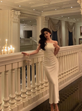 Classy Mermaid Off the Shoulder White 18th Birthday Dress Party Gown 21st Birthday Outfits Birthday Dress Ideas For Women HZ1121