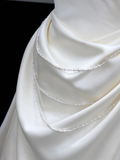 Unique Bridal Gown Ball Gown Strapless White Satin Wedding Dresses Bridal Gowns HZ1121