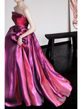 Gorgeous Ball Gown Strapless Sequin Long Prom Dresses Graduation Dresses HZ1121