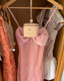 Elegant Wedding Guest Outfit Sheath Straps Pink Night Dresses Summer Wedding Guest Dresses Graduation Dresses HZ1121
