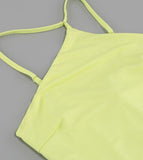 Elegant Wedding Guest Outfit Sheath Yellow Formal Night Dresses Summer Wedding Guest Dresses Graduation Dresses HZ1121