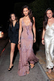 Classy Mermaid Spaghetti Straps Floral Chiffon Prom Dresses Summer Wedding Guest Dresses Wedding Guest Outfits HZ1121