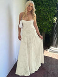 Gorgeous A line Straps Light Sky Blue Lace Prom Dresses Formal Summer Wedding Guest Dresses Wedding Guest Outfits HZ1121