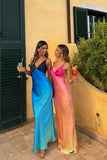 Elegant Wedding Guest Outfit Spaghetti Straps Prom Dress Night Dresses Summer Tea Length Wedding Guest Dresses HZ1121
