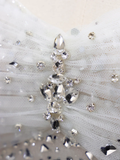 Timeless Bridal Gown Mermaid Sweetheart White Tulle Wedding Dresses Bridal Gowns HZ1121