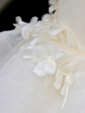 Timeless Bridal Gown Ball Gown Strapless Ivory Tulle Wedding Dresses Bridal Gowns HZ1121