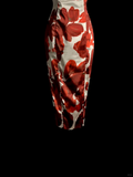 Classy Sheath Strapless Floral Short Homecoming Dress Summer Hoco Dresses Cocktail Dress HZ1121