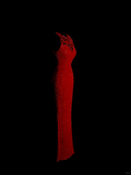 Vintage Mermaid Scoop Red Sequin Long Prom Dresses Evening Gowns Evening Dress HZ1121