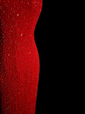 Vintage Mermaid Scoop Red Sequin Long Prom Dresses Evening Gowns Evening Dress HZ1121