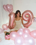 Sexy A line Sequin Long Birthday Dress Prom Dress Baddie Birthday Outfit HZ1121