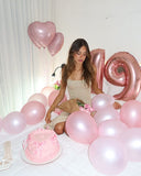 Sexy A line Sequin Long Birthday Dress Prom Dress Baddie Birthday Outfit HZ1121