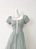 Sexy A line Square Summer Dress Holiday Party Outfits For Women HZ1121
