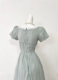 Sexy A line Square Summer Dress Holiday Party Outfits For Women HZ1121