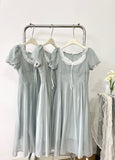 Sexy A line Square Summer Dress Holiday Party Outfits For Women HZ1121