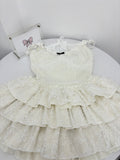 Cute Spaghetti Straps Ballet Skirt Ruffles Summer Dress Holiday Party Outfits For Women HZ1121