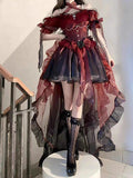 Sexy Ball Gown Off The Shoulder Short Sleeves 16th Birthday Dress Lolita Dress Birthday Outfits HZ1121