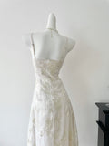 Cute Mermaid Spaghetti Straps Lace Long Summer Dress For Women HZ1121