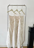 Cute Mermaid Spaghetti Straps Lace Long Summer Dress For Women HZ1121