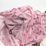 Sexy Sheath Straps Floral Pink Summer Dress Holiday Party Outfits For Women HZ1121
