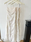 Cute Mermaid Spaghetti Straps Lace Long Summer Dress For Women HZ1121