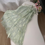 Sweet A Line Halter Green Floral Summer Short Women Summer Holiday Dresses HZ1121
