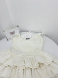 Cute Spaghetti Straps Ballet Skirt Ruffles Summer Dress Holiday Party Outfits For Women HZ1121