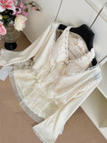 Sexy A line Halter Neckline White Lace Summer Dress Holiday Party Outfits For Women HZ1121