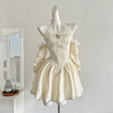 Cute A Line Halter Ivory Lace Summer Dress Holiday Party Outfits For Women HZ1121