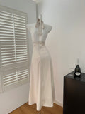 Sexy Mermaid Halter Summer Dress Holiday Party Birthday Outfits For Women HZ1121