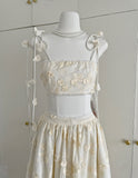 Sexy A line Spaghetti Straps 2 Pieces Summer Dress Holiday Dresses Party Birthday Outfits For Women HZ1121