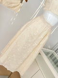 Cute A line Spaghetti Straps 2 Pieces Summer Dress Holiday Dresses Party Birthday Outfits For Women HZ1121
