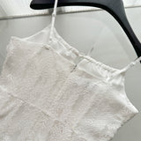 Cute A Line Spaghetti Straps Ivory Lace Summer Dress Holiday Party Outfits For Women HZ1121