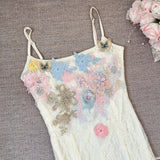 Sexy Mermaid Spaghetti Straps Lace Birthday Party Dress Summer Holiday Outfits For Women HZ1121