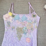 Sexy Mermaid Spaghetti Straps Lace Birthday Party Dress Summer Holiday Outfits For Women HZ1121