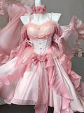 Sexy Ball Gown Off The Shoulder Short Sleeves 16th Birthday Dress Lolita Dress Birthday Outfits HZ1121