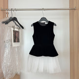Sexy A line Jewel Neckline Black Short Summer Dress Holiday Party Outfits For Women HZ1121