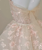 Classy Mermaid Halter Pink Lace Sleeveless Evening Dress Long Prom Dresses HZ1121