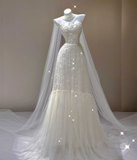 Elegant A Line Strapless White Lace Sleeveless Long Wedding Dresses Brides Dress HZ1121