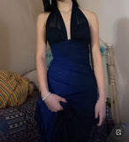 Sexy Mermaid Long Royal Blue Prom Dress Formal Dress HZ1022