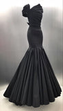 Sexy Mermaid Long Black Prom Dresses HZ1022