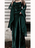 Beautiful Dark Green Long Prom Dress Evening Dress HZ1022