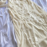 Sexy Sheath Straps Chiffon champagne Long Prom Dresses HZ1022
