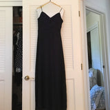 Sexy Mermaid Prom Gown With Straps Navy Blue Prom Dresses HZ1022