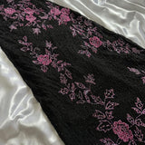 Vintage A line Straps Black Lace Prom Dresses 22th Birthday Outfit HZ1022