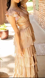 Simple A line Long Prom Dresses Evening Dress HZ1022